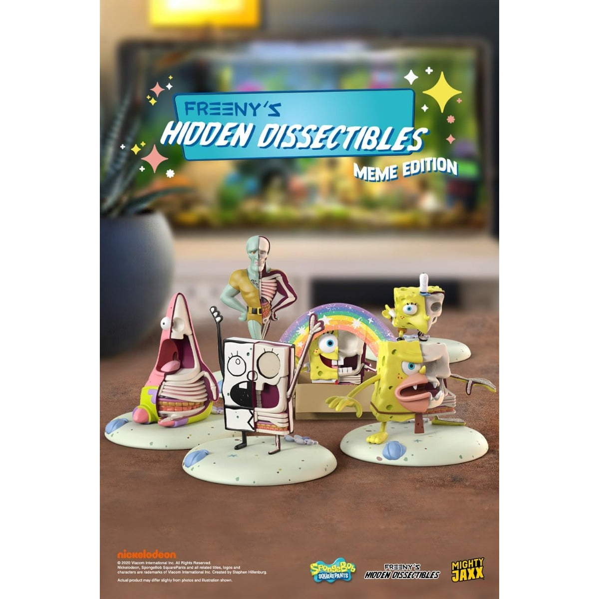 Mighty Jaxx-Freeny's Hidden Dissectibles: Spongebob Squarepants Meme Edition Blind Box