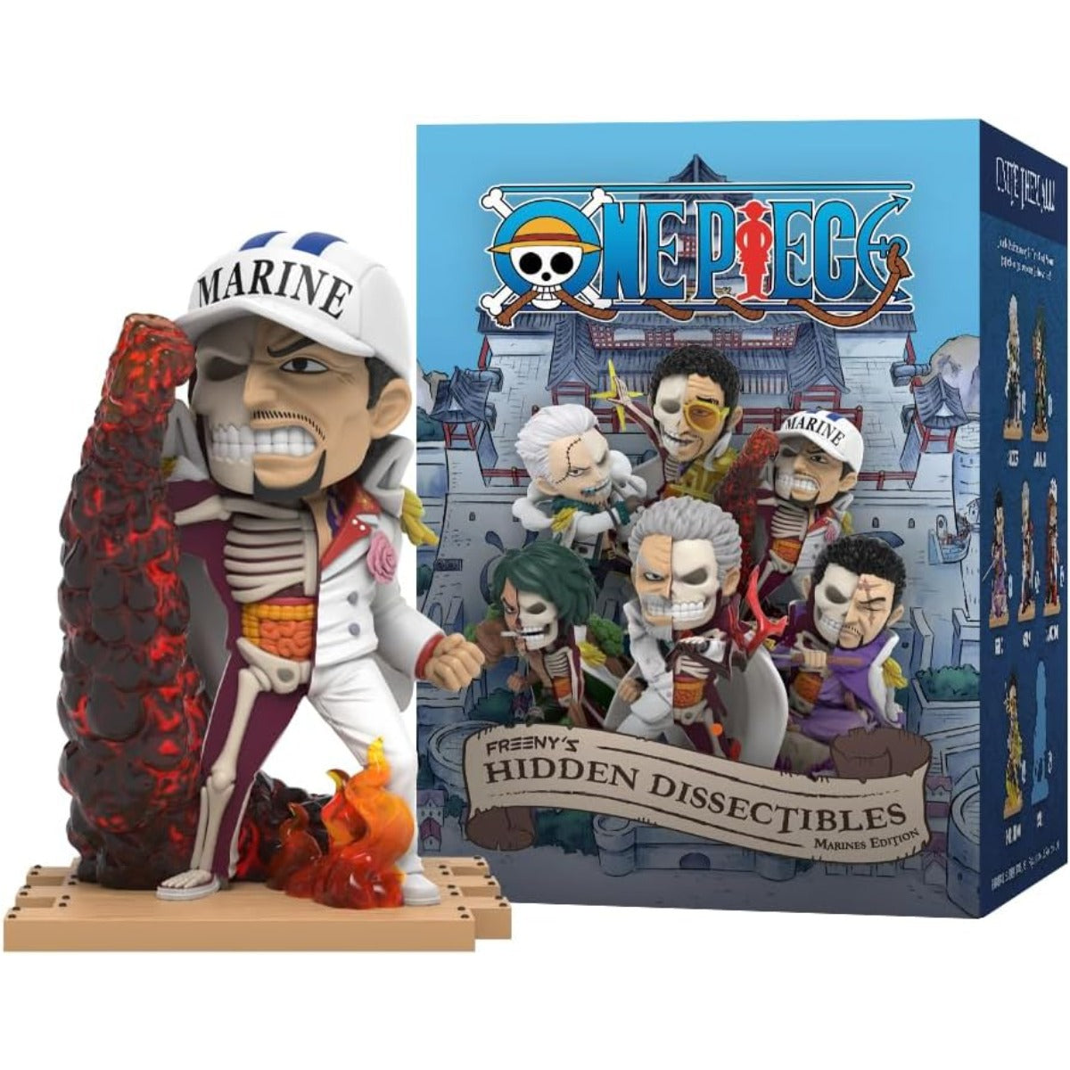 Mighty Jaxx One Piece Freeny's Hidden Dissectibles Marines Edition Blind Box