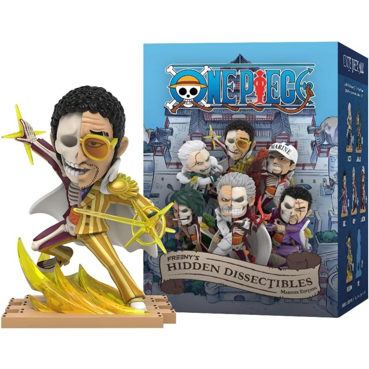 Mighty Jaxx One Piece Freeny's Hidden Dissectibles Marines Edition Blind Box
