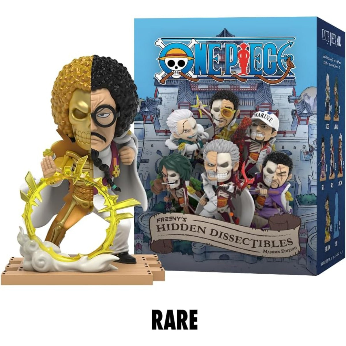 Mighty Jaxx One Piece Freeny's Hidden Dissectibles Marines Edition Blind Box