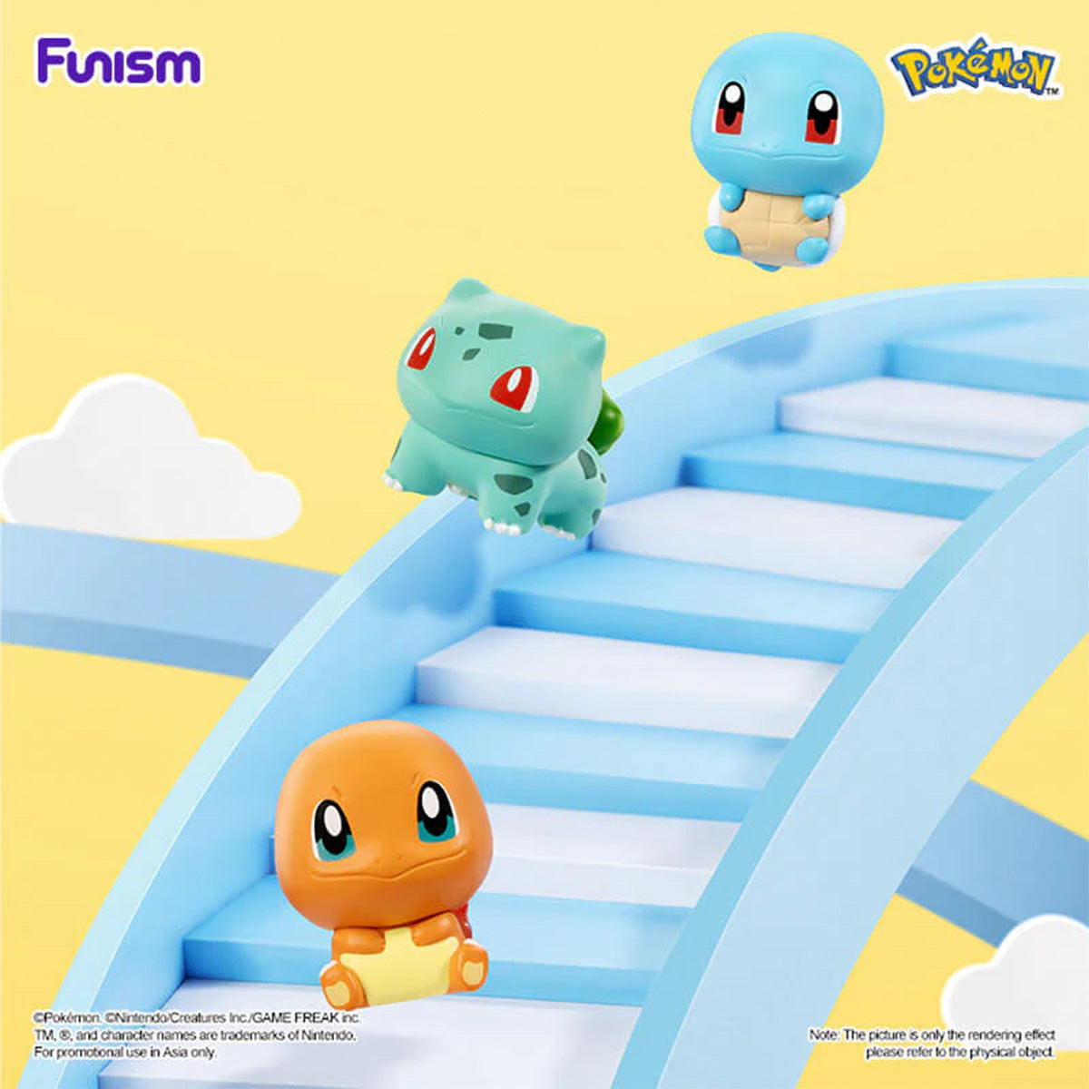 Funism Pokémon Palmsize Wonders Series Figures