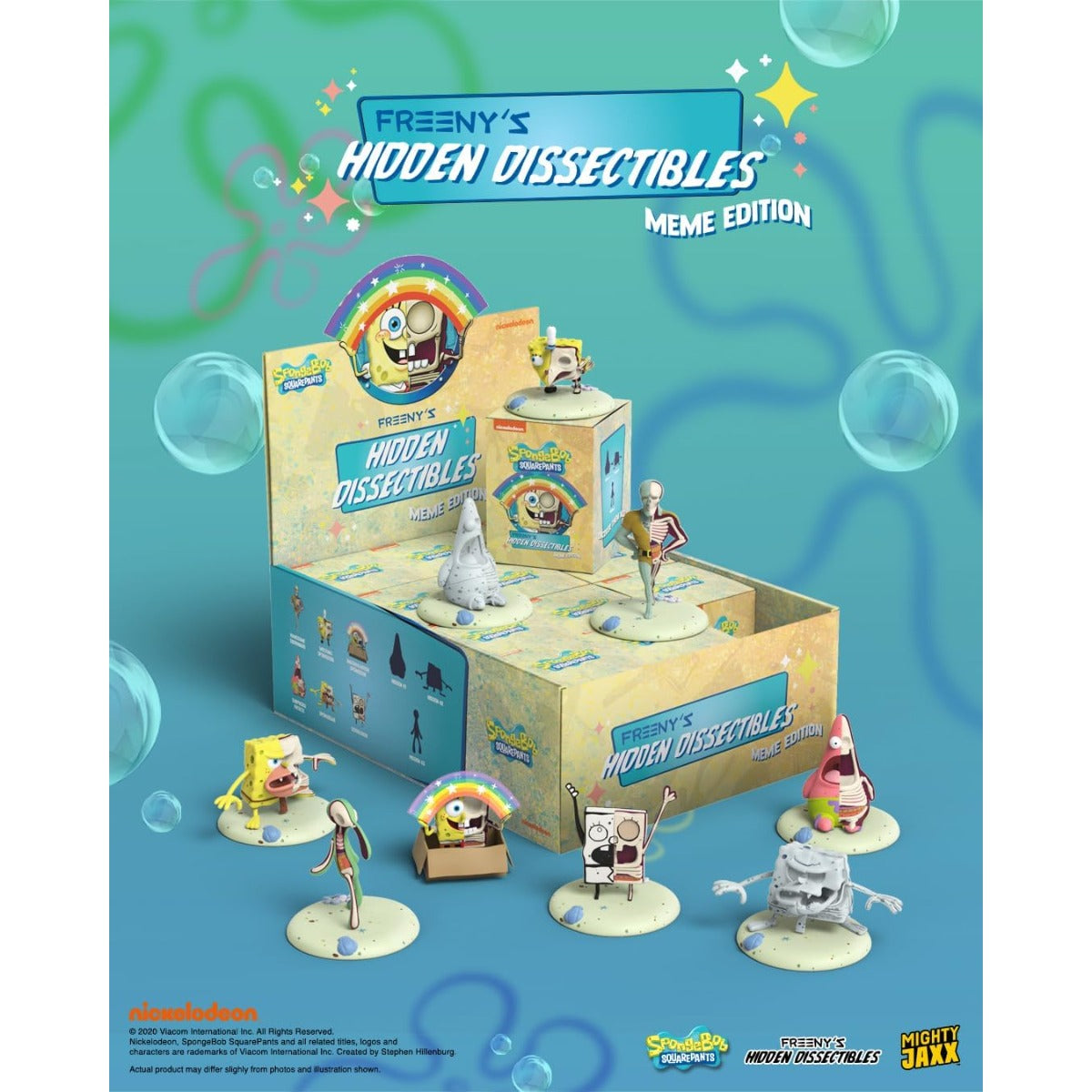 Mighty Jaxx-Freeny's Hidden Dissectibles: Spongebob Squarepants Meme Edition Blind Box
