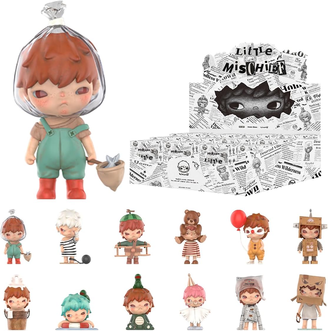 POP MART HIRONO Little Mischief Series Blind Box Figures
