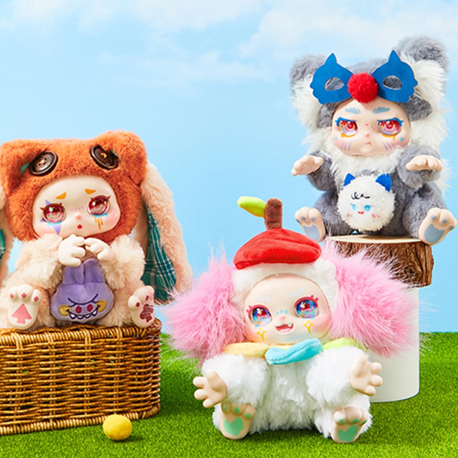 CALEMBOU Plush Doll Blind Box, KIMMON Regain Myself Series Mystery Box Plush Toys, Anime Plushies Soft Stuffed Animals Birthday for Girls (KIMMON Regain Myself Series)