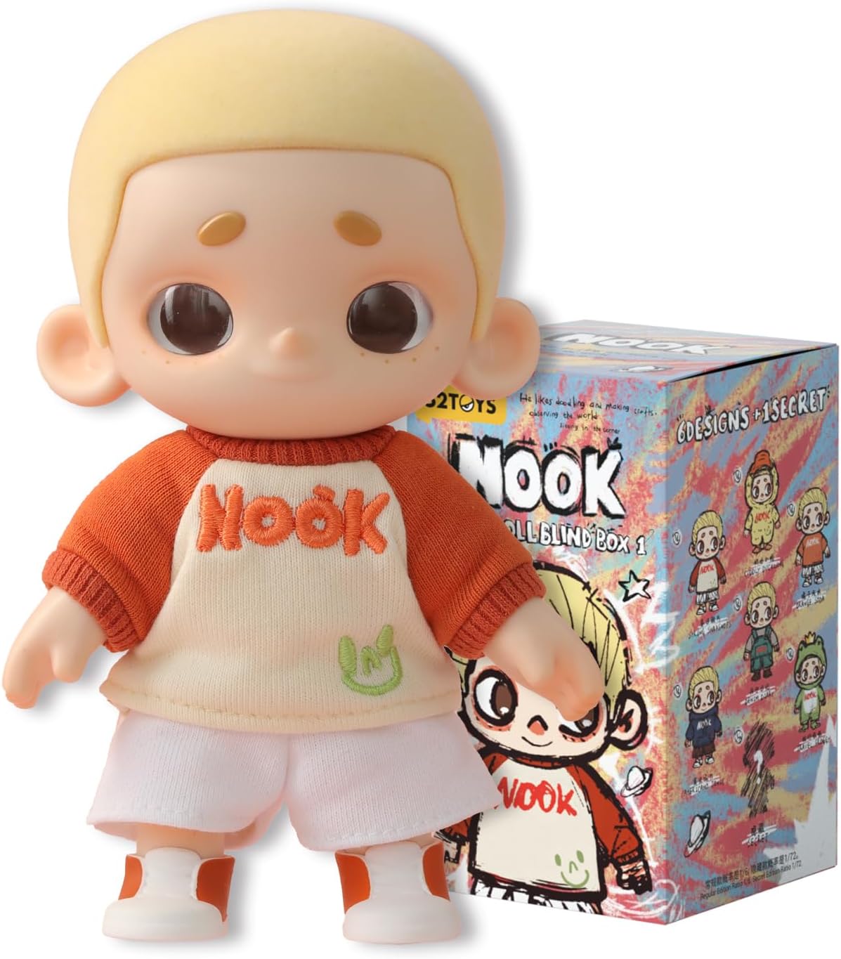 52TOYS Nook Plush Doll Vinyl Doll Blind Box