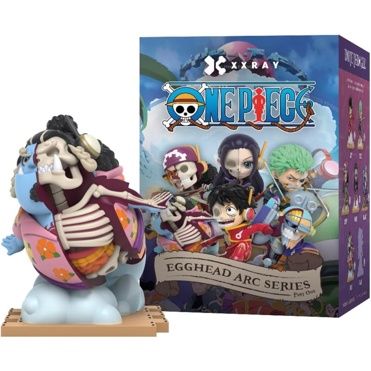 XXRAY: One Piece Egghead Arc Series Part 1 | Blind Box Collectible Figurines | One Pack - Contains a Random Figure