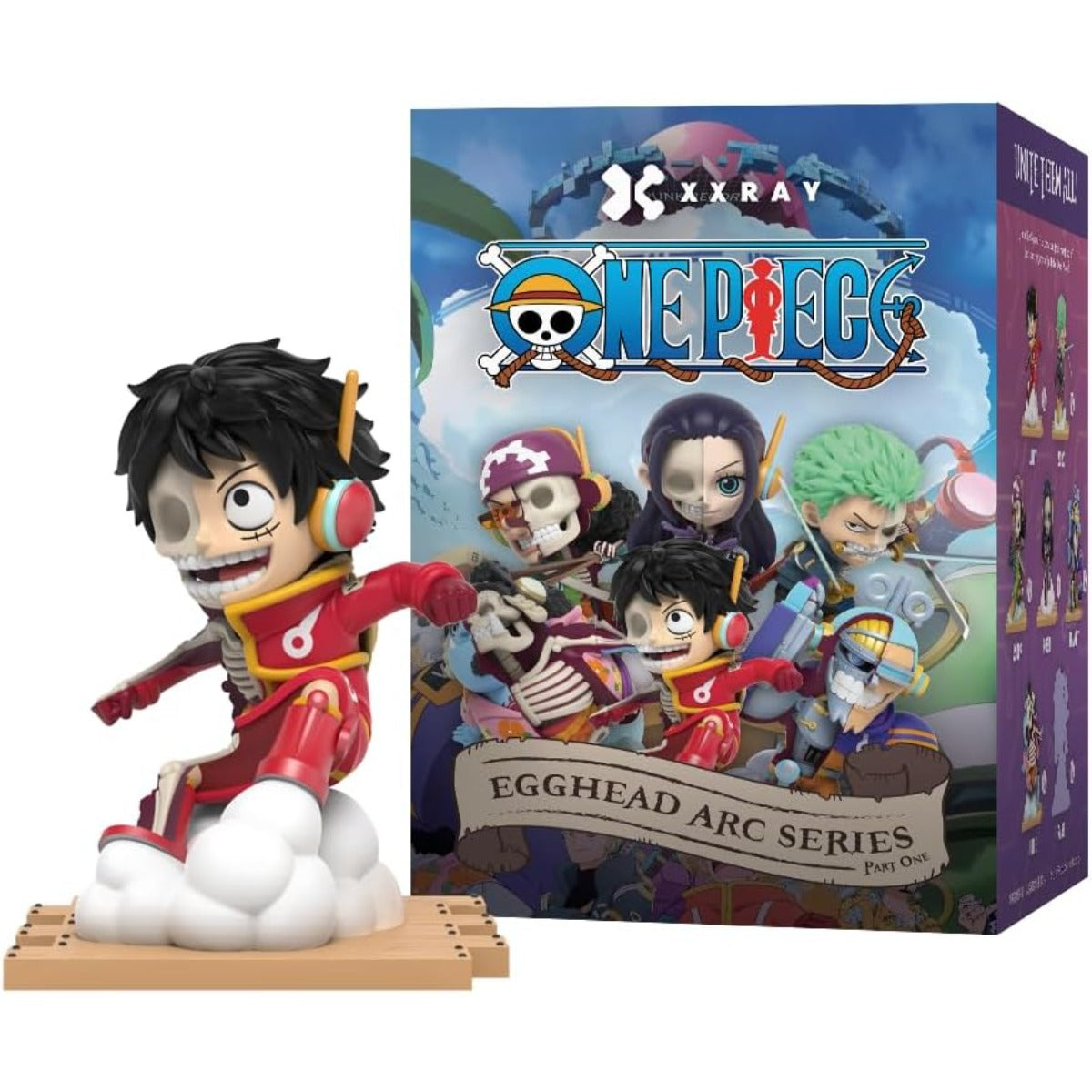 XXRAY: One Piece Egghead Arc Series Part 1 | Blind Box Collectible Figurines | One Pack - Contains a Random Figure