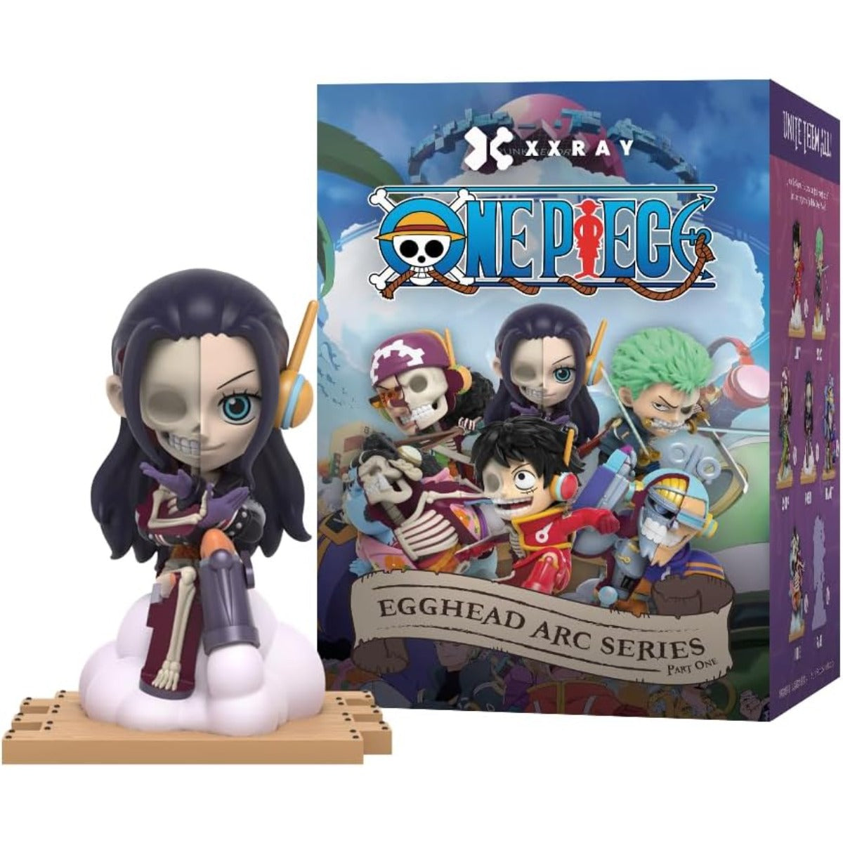 XXRAY: One Piece Egghead Arc Series Part 1 | Blind Box Collectible Figurines | One Pack - Contains a Random Figure
