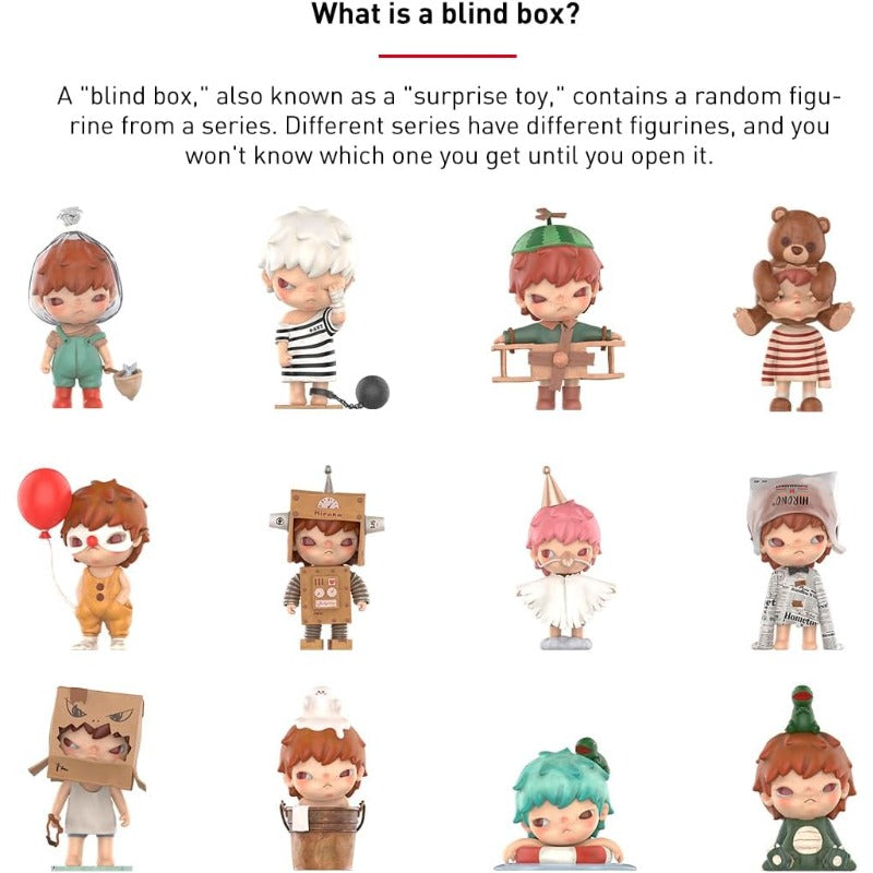 POP MART HIRONO Little Mischief Series Blind Box Figures