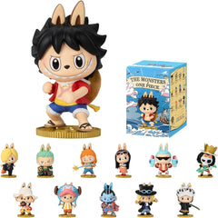 POP MART The Monsters × One Piece Series Figures Blind Box Figures